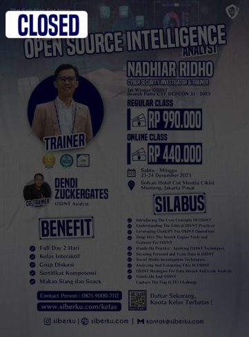 Web-Kelas OSINT